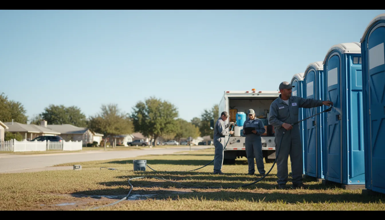 Long-Term Portable Toilet Rental in Wooster, AR near me
